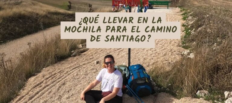 preparar mochila para el camino de santiago