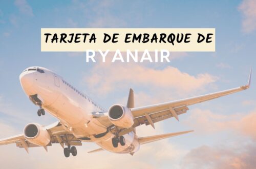 tarjeta de embarque de ryanair