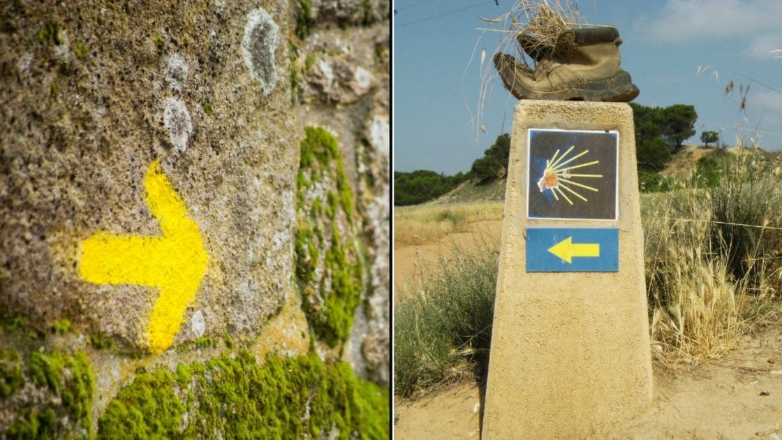 símbolos del camino de santiago