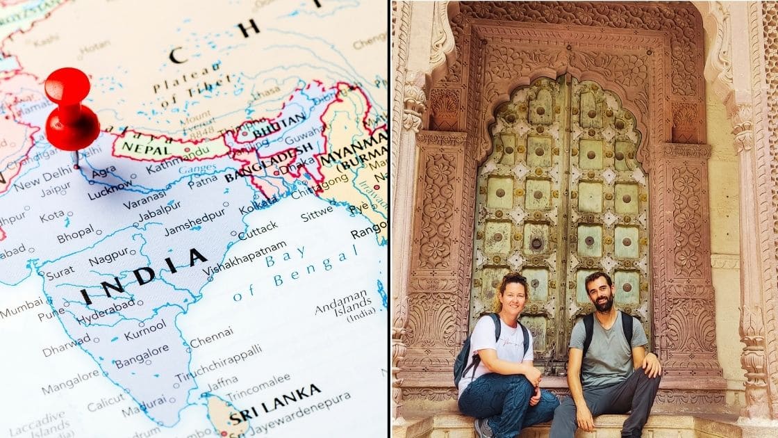 itinerario norte de la india