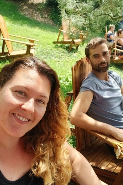 barcelona - los jardines de santa clotilde lloret de mar - personas descansando en la naturaleza