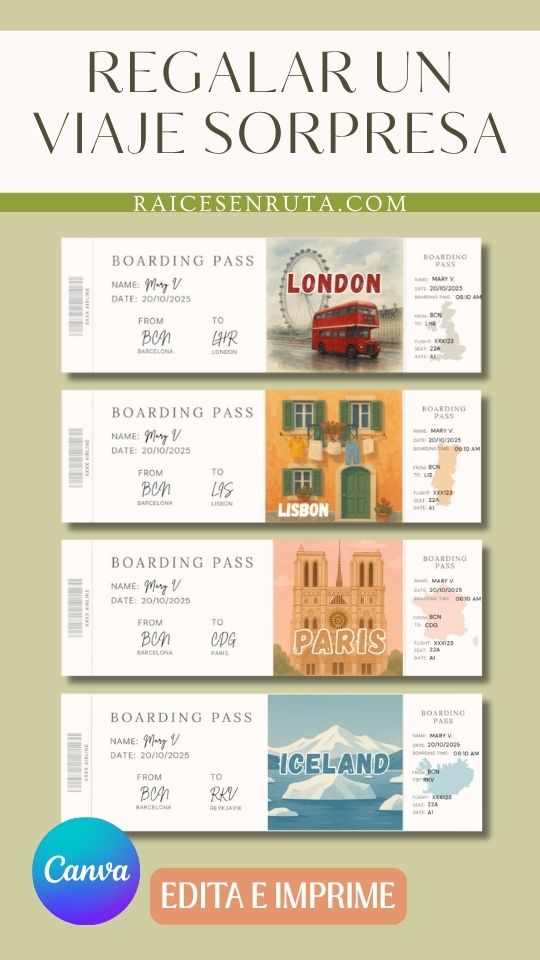 viajar por libre - regalar un viaje sorpresa