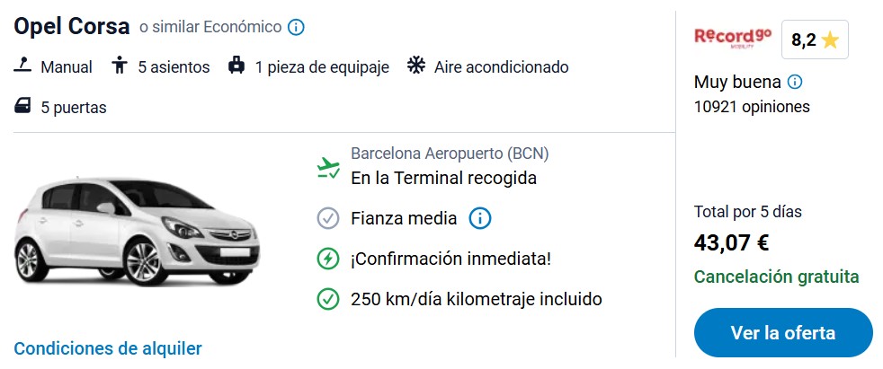 los mejores comparadores y buscadores de alquiler de coches - discover cars