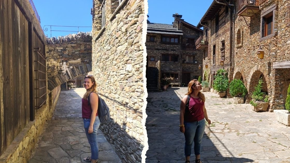 Andorra - Aubinya - Auvinyà - plaza historia