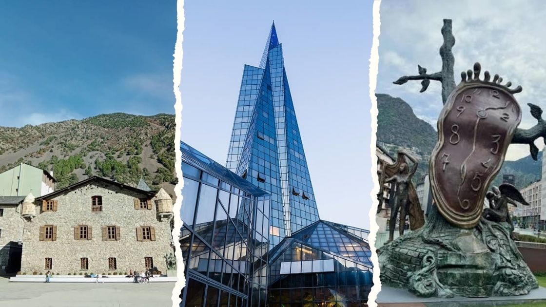 Andorra- que ver en Andorra - casa de la vall - caldea - Noblesse du temps - Puente de Paris -