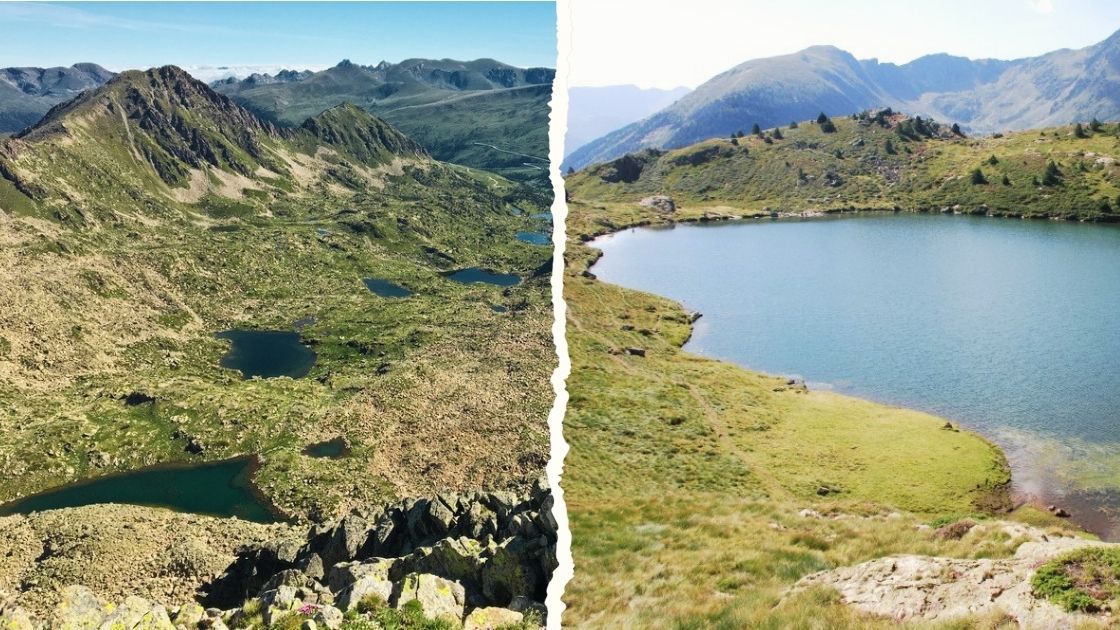 Andorra - que ver en andorra - lagos de Pessons - Lagos de Tristaina