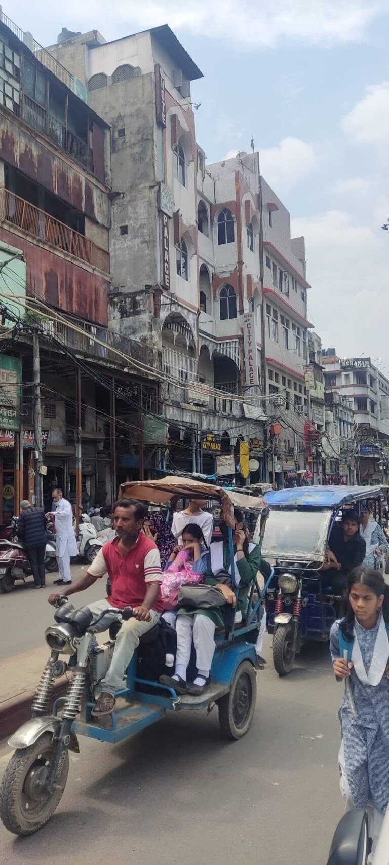 calles delhi aprendizaje